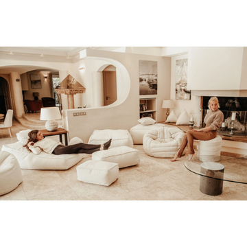 H2 - Round wool pouf by MX HOME - view 3